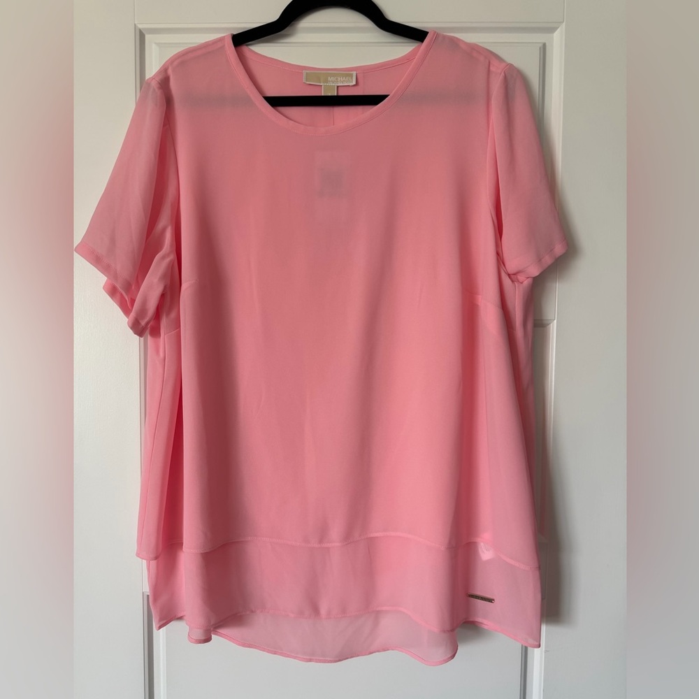 Michael Kors Women's Pink Blouse